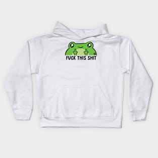 FUCK THIS SHIT Kids Hoodie